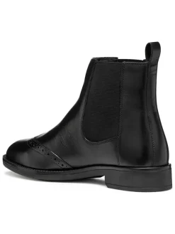 Leren chelseaboots "Jaylon 2" zwart