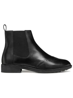 Leren chelseaboots 