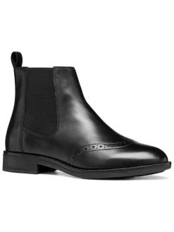Leren chelseaboots 