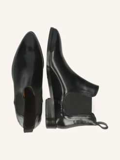 Leren chelseaboots "Jessy 1" zwart