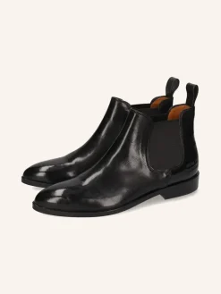 Leren chelseaboots 