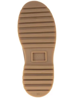 Leren chelseaboots lichtbruin