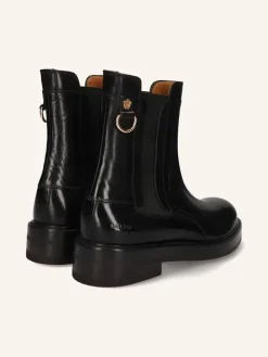 Leren chelseaboots "Maria 15" zwart