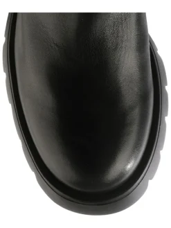 Leren chelseaboots 