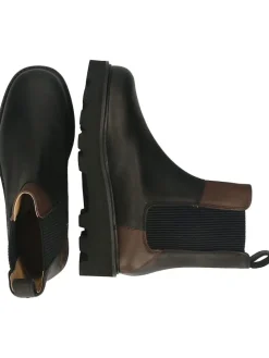 Leren chelseaboots 