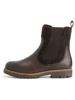 Leren chelseaboots 