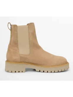 Leren chelseaboots 
