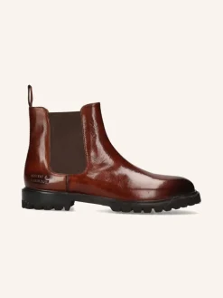 Leren chelseaboots "Regine 8" bruin
