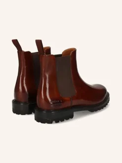 Leren chelseaboots 