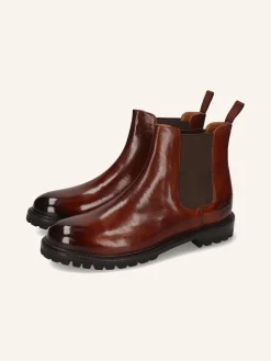 Leren chelseaboots 