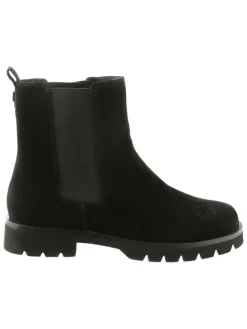 Leren chelseaboots "Robin" zwart