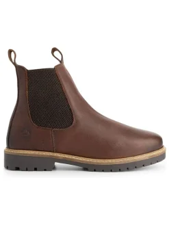 Leren chelseaboots 