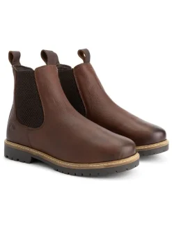 Leren chelseaboots 