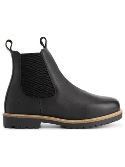 Leren chelseaboots 