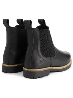 Leren chelseaboots 
