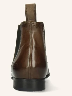 Leren chelseaboots 