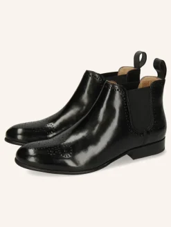 Leren chelseaboots 