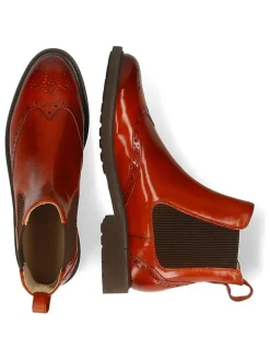Leren chelseaboots "Selina 29" lichtbruin