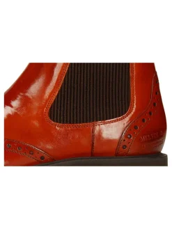 Leren chelseaboots 