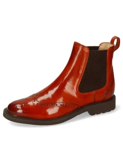 Leren chelseaboots 
