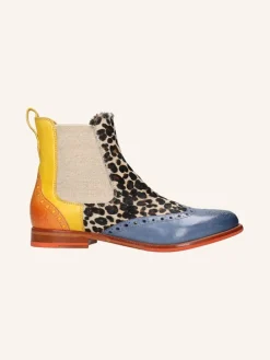 Leren chelseaboots 