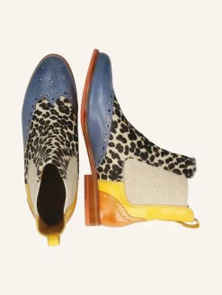 Leren chelseaboots 