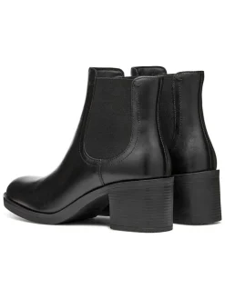 Leren chelseaboots "Serilda" zwart