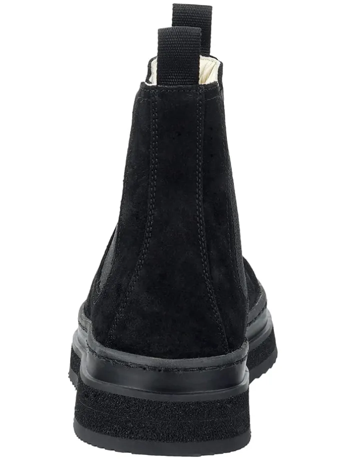 Leren chelseaboots "Sistown" zwart