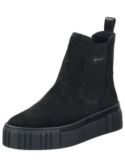 Leren chelseaboots 