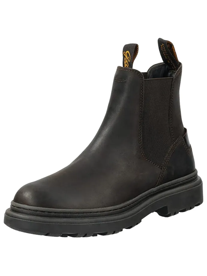 Leren chelseaboots "Timbly" bruin