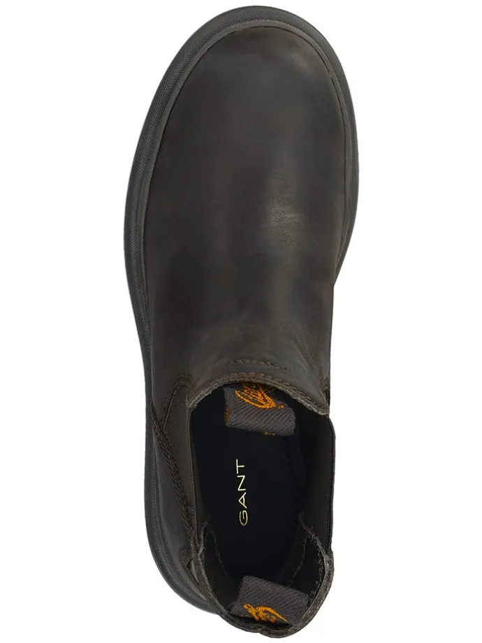 Leren chelseaboots "Timbly" bruin