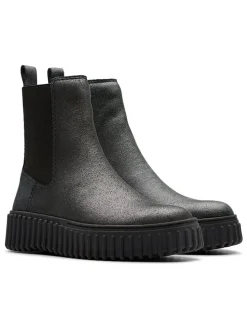 Leren chelseaboots 