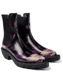 Leren chelseaboots 