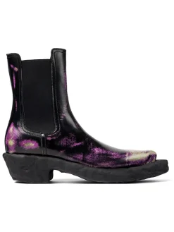 Leren chelseaboots 
