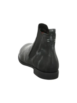 Leren chelseaboots zwart