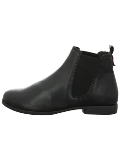 Leren chelseaboots zwart