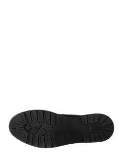 Leren chelseaboots zwart
