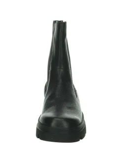 Leren chelseaboots zwart