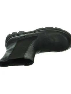 Leren chelseaboots zwart
