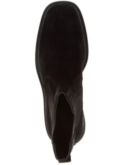 Leren chelseaboots zwart