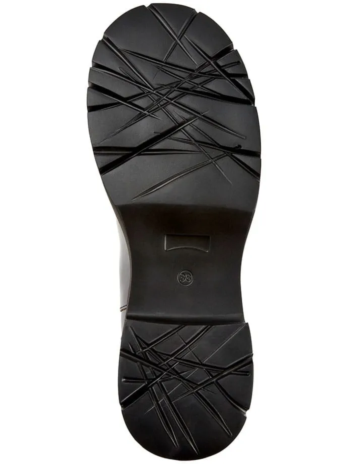 Leren chelseaboots zwart