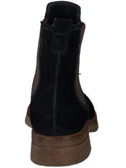 Leren chelseaboots zwart