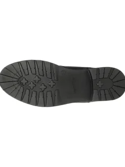 Leren chelseaboots zwart