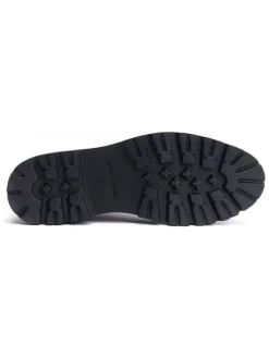 Leren chelseaboots zwart