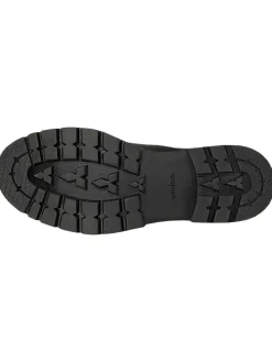 Leren chelseaboots zwart