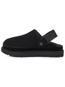 Leren clogs 
