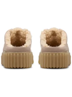 Leren clogs 