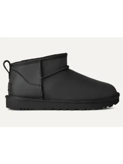 Leren enkelboots 