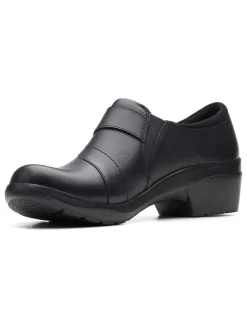Leren enkelschoenen 