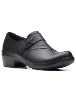 Leren enkelschoenen 